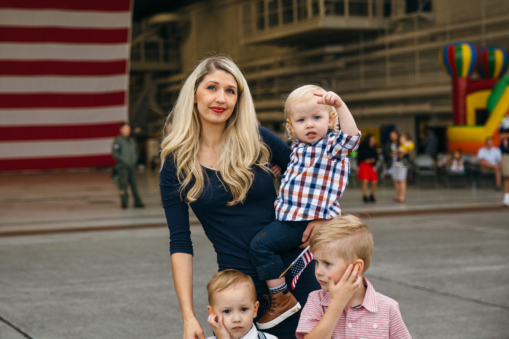 Military Family Homecoming | Whidbey Island Family Photographer