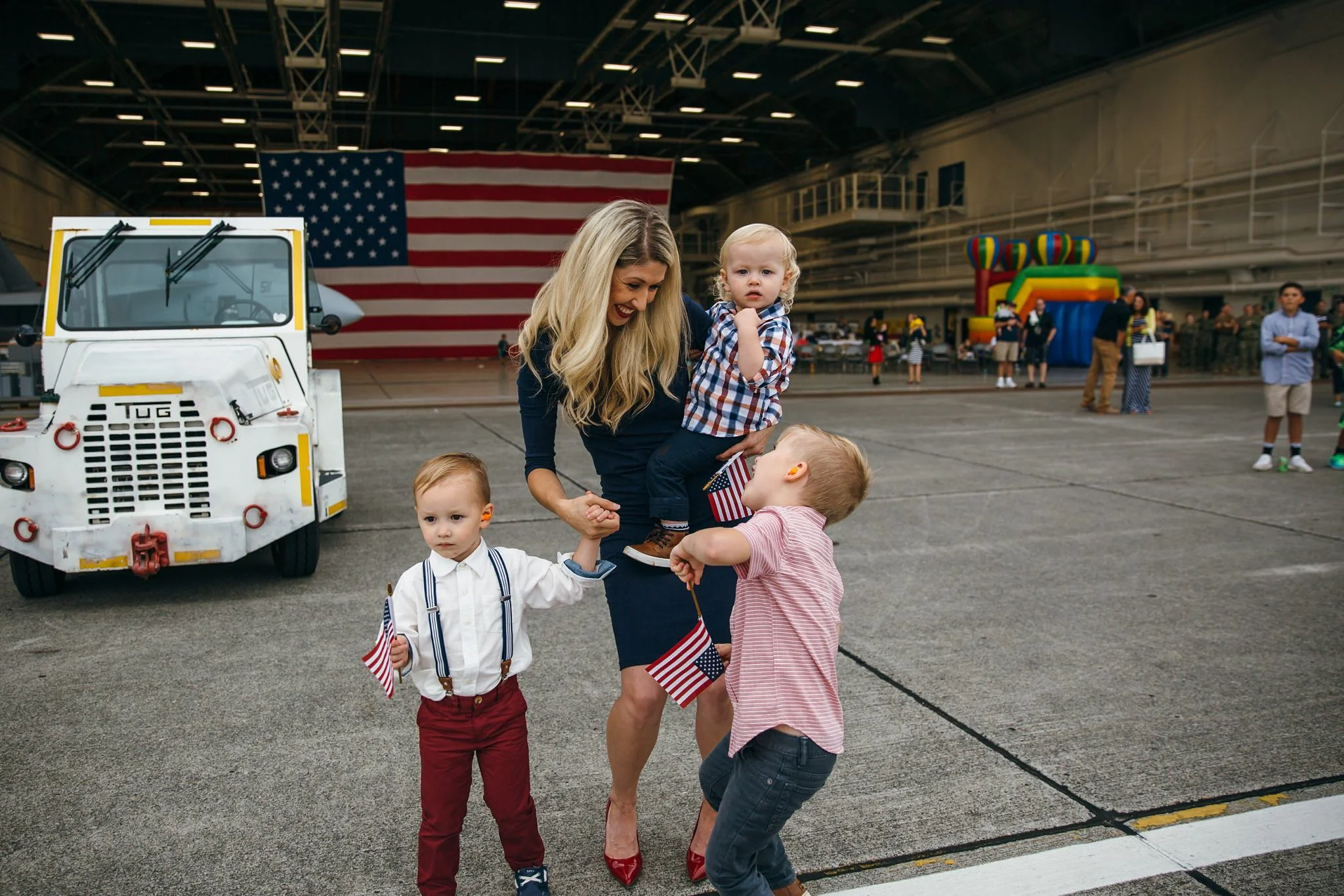 Military Family Homecoming | Whidbey Island Family Photographer