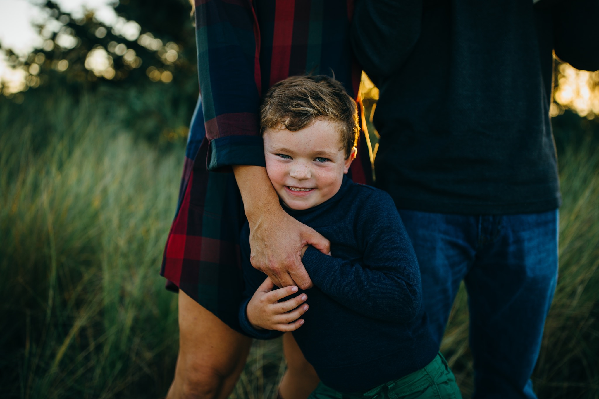 Fall Beach Family Pictures | Whidbey Island Photographer