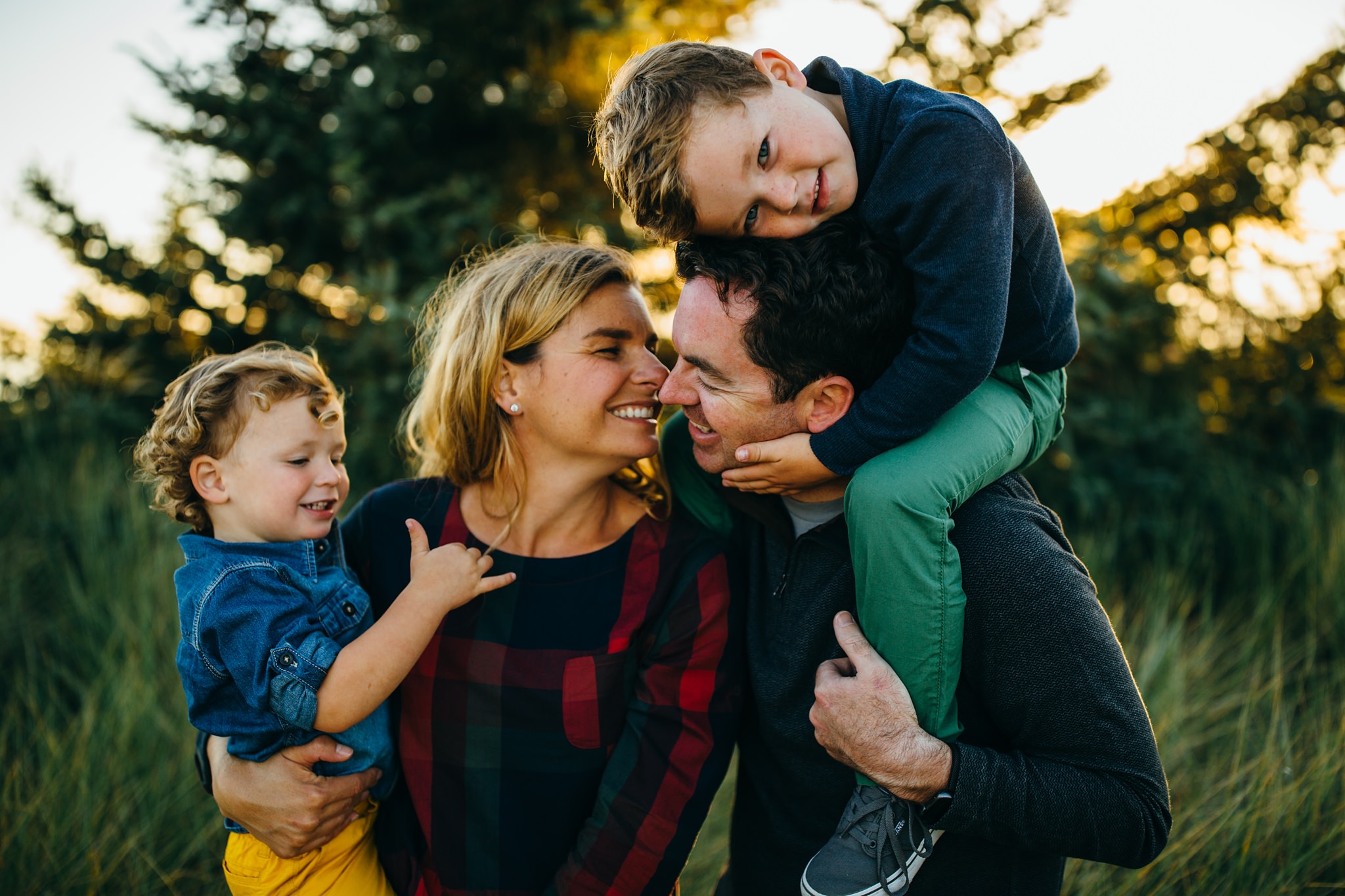 Fall Beach Family Pictures | Whidbey Island Photographer