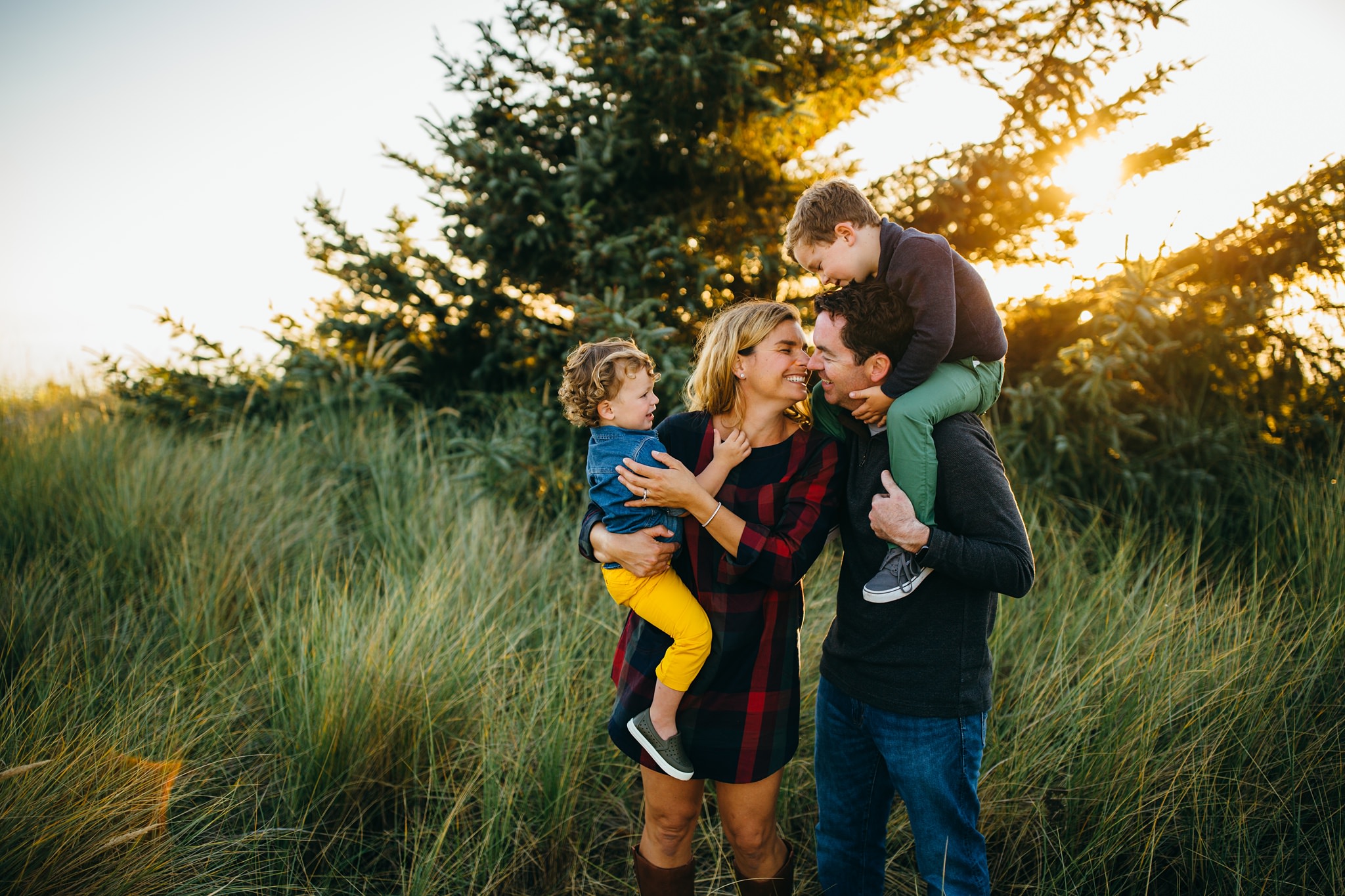 Fall Beach Family Pictures | Whidbey Island Photographer