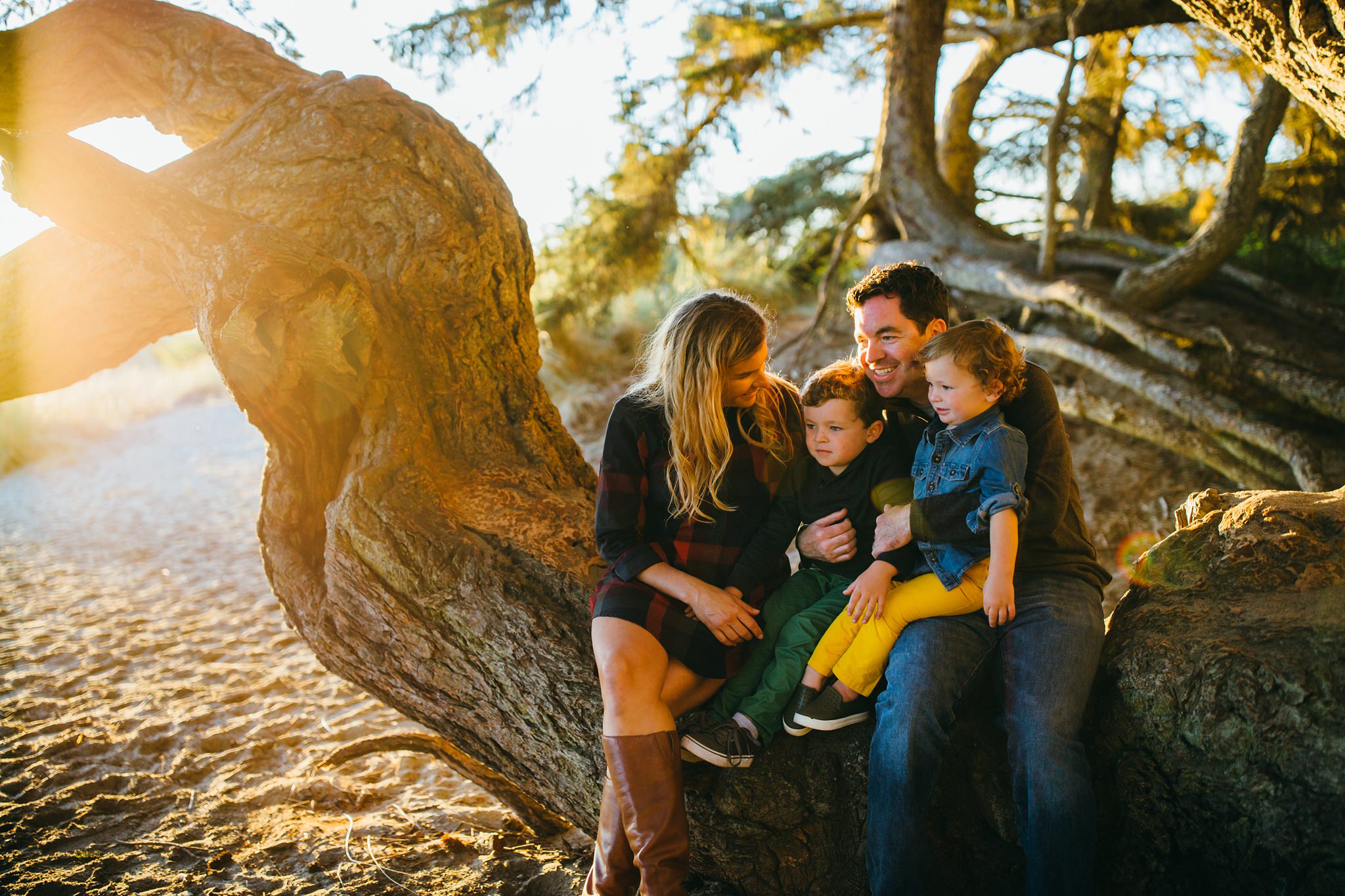 Fall Beach Family Pictures | Whidbey Island Photographer