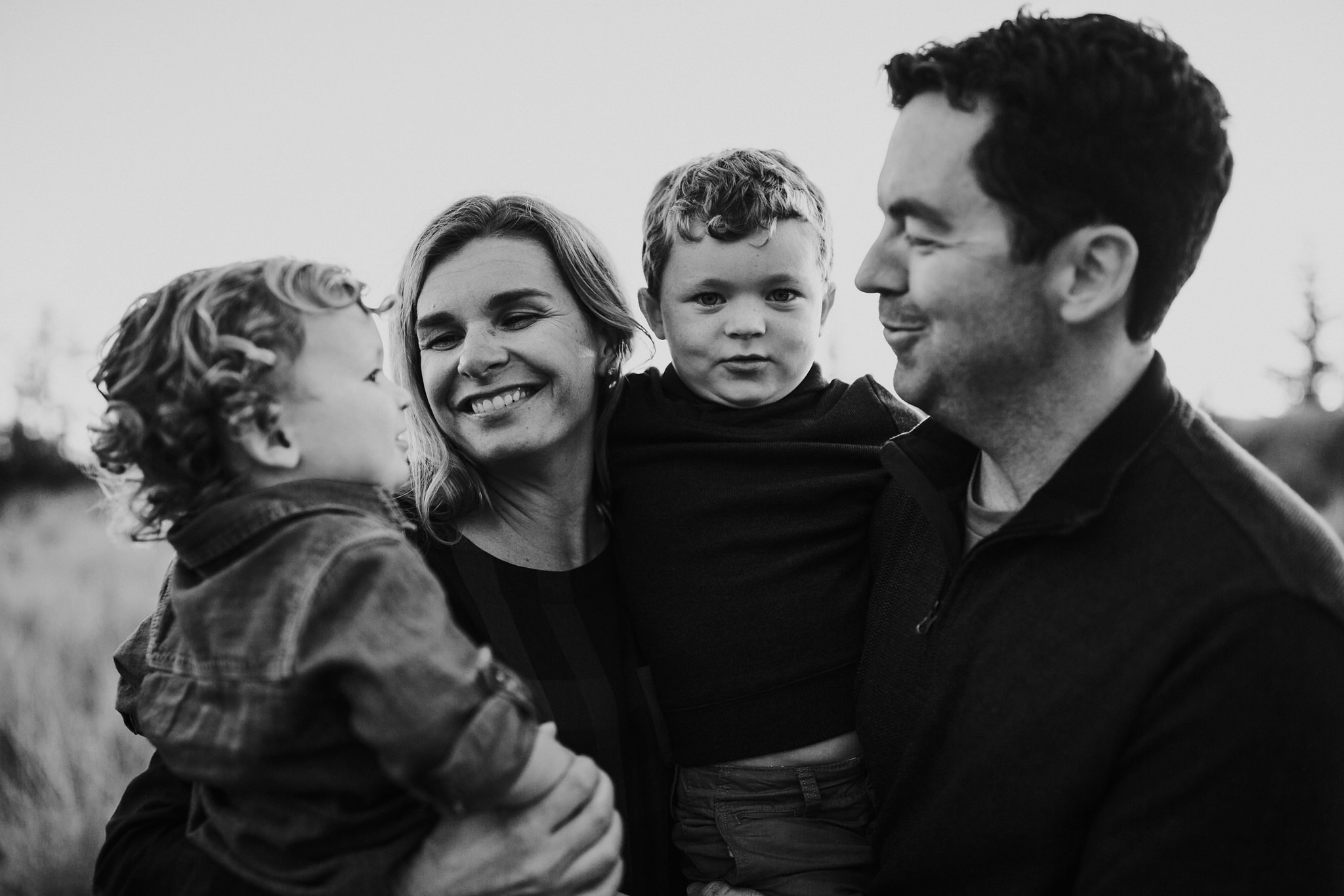 Fall Beach Family Pictures | Whidbey Island Photographer