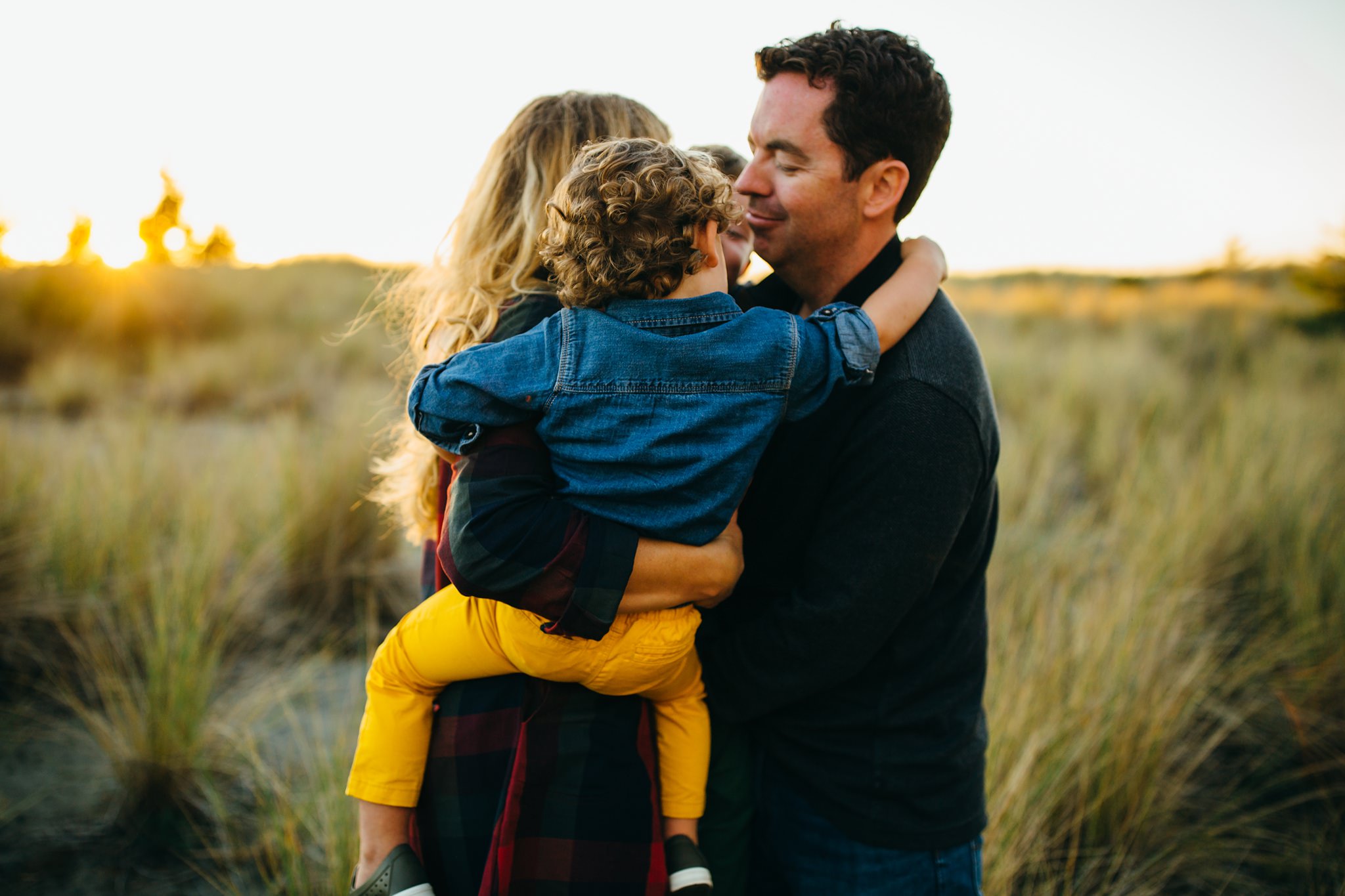 Fall Beach Family Pictures | Whidbey Island Photographer