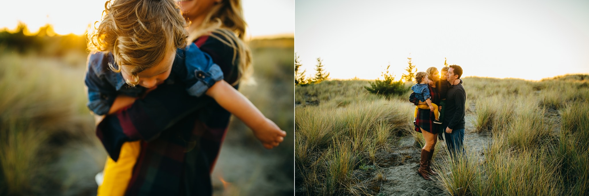 Fall Beach Family Pictures | Whidbey Island Photographer