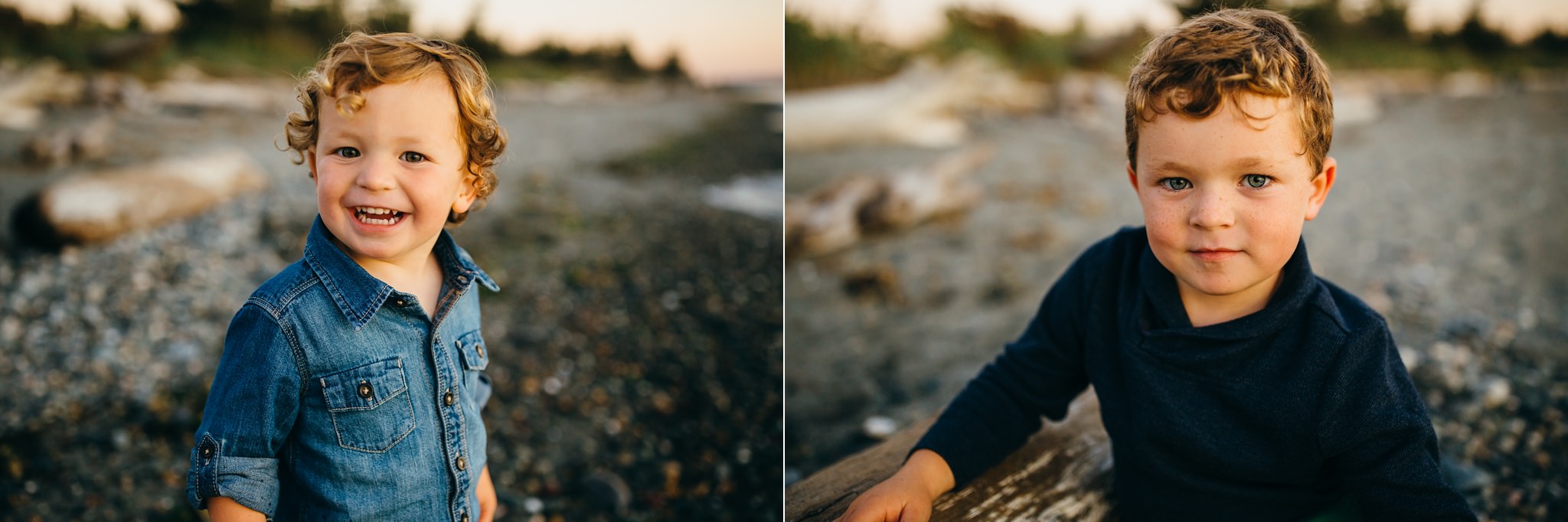 Fall Beach Family Pictures | Whidbey Island Photographer