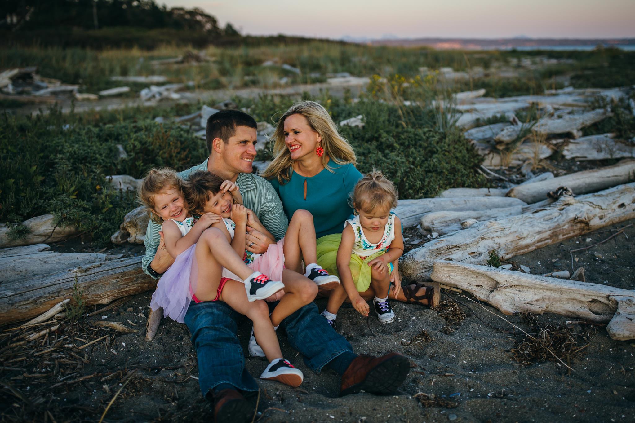 Kara Chappell Photography | Whidbey Island Family Photographer | Family Portraits at Monroe Landing