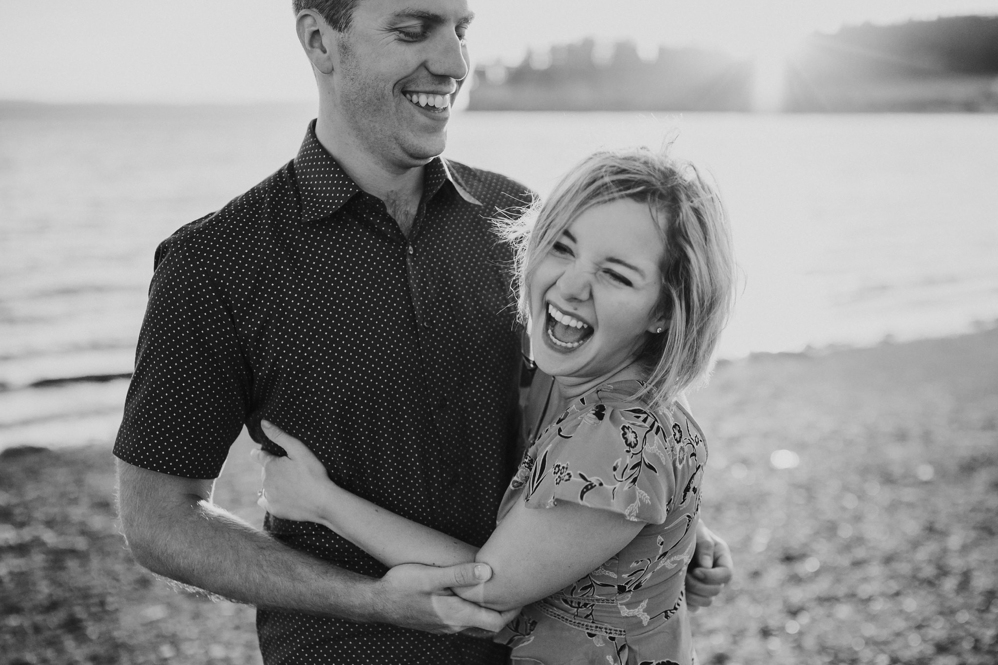 Sunset Family Portraits at Penn Cove | Whidbey Island Family Photographer