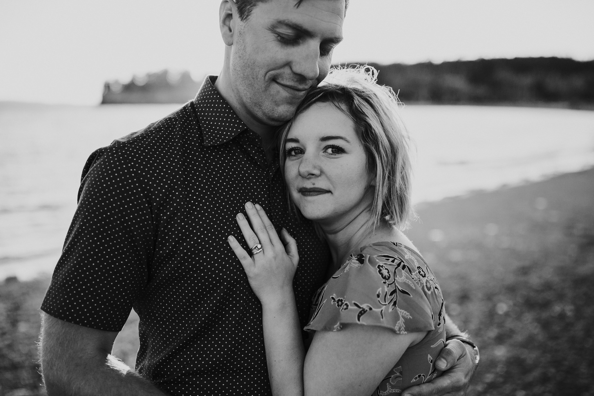 Sunset Family Portraits at Penn Cove | Whidbey Island Family Photographer