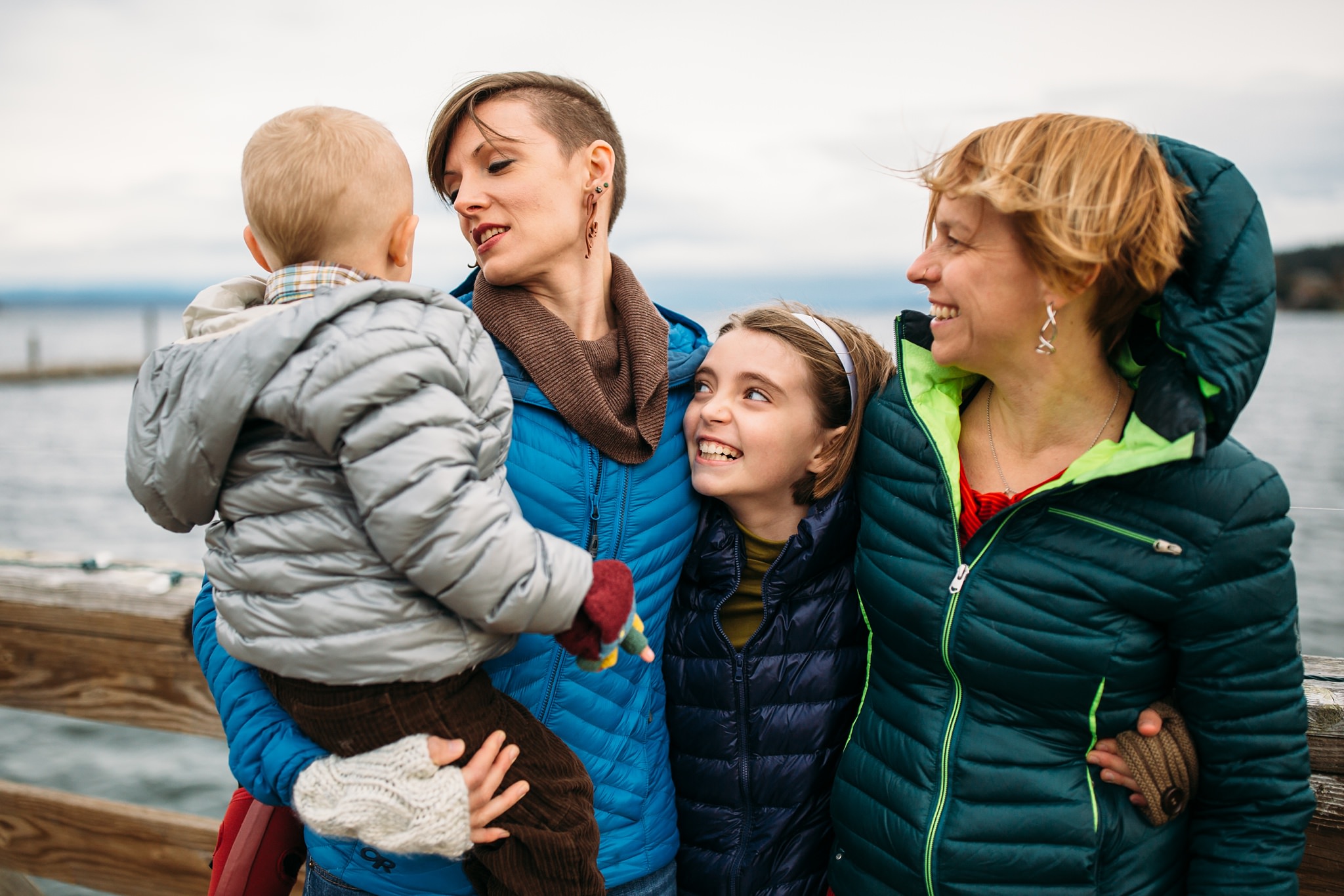Whidbey Island family explores Coupeville Wharf | Coupeville, WA Family Photographer