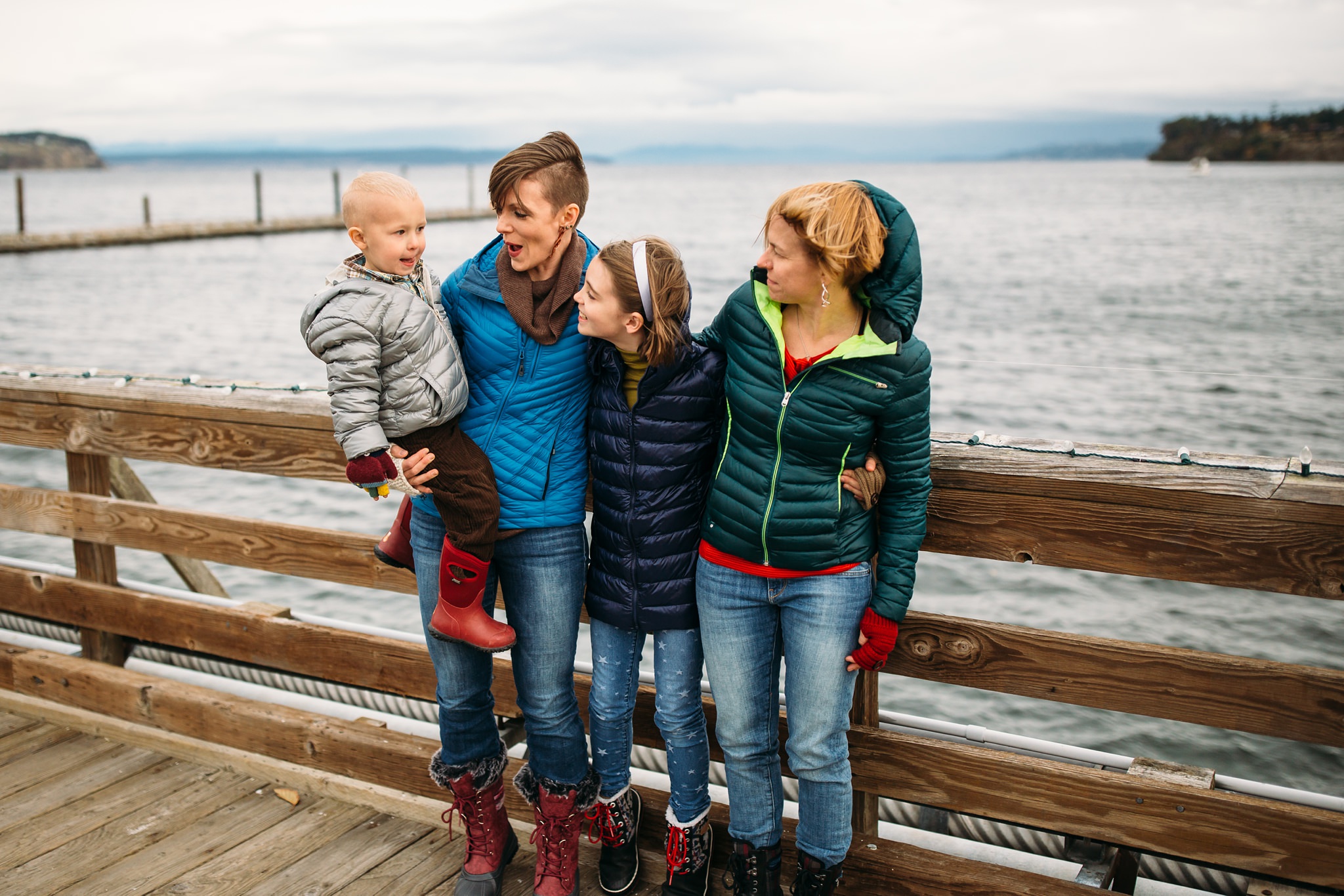 Whidbey Island family explores Coupeville Wharf | Coupeville, WA Family Photographer