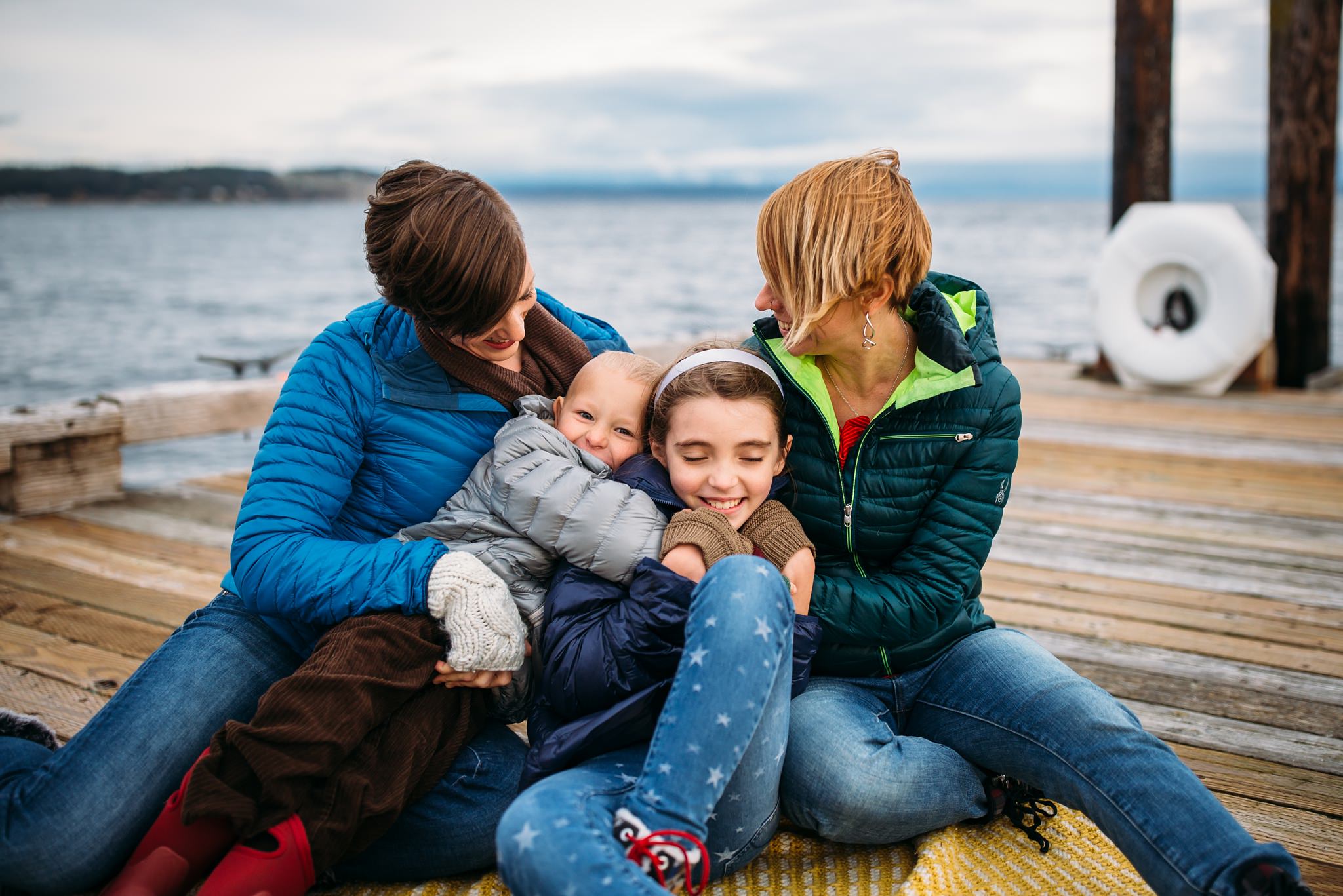 Whidbey Island family explores Coupeville Wharf | Coupeville, WA Family Photographer