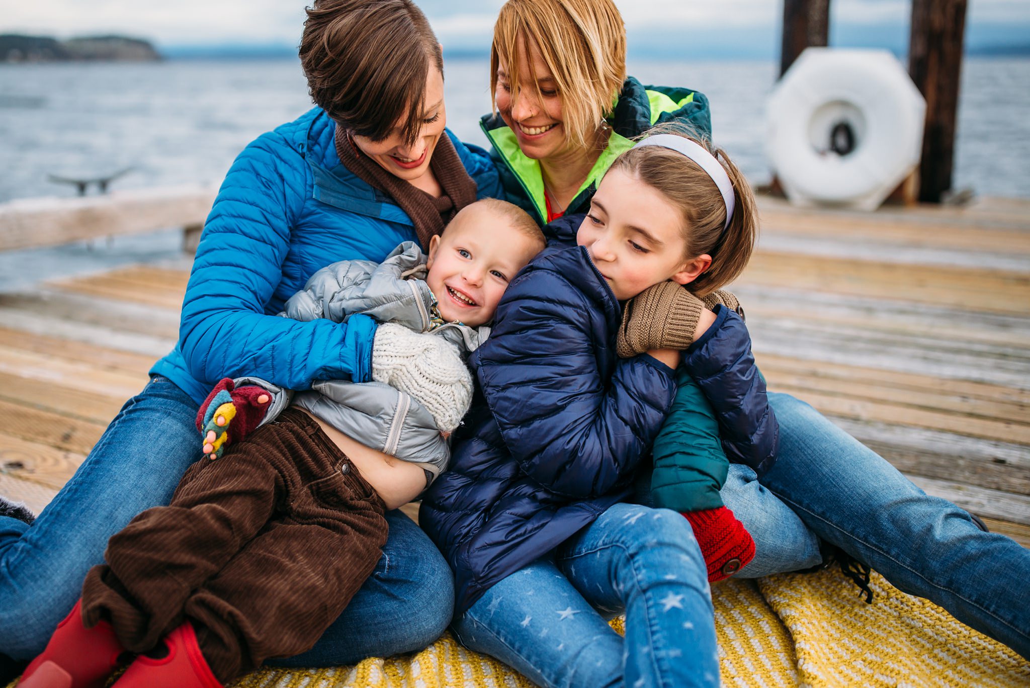 Whidbey Island family explores Coupeville Wharf | Coupeville, WA Family Photographer