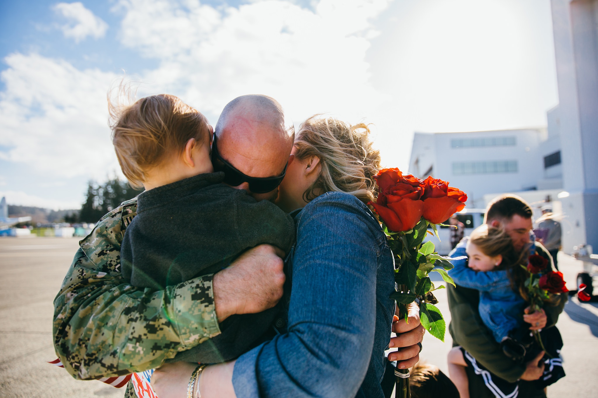 NAS Whidbey Island Homecoming | Oak Harbor, WA Family Photographer