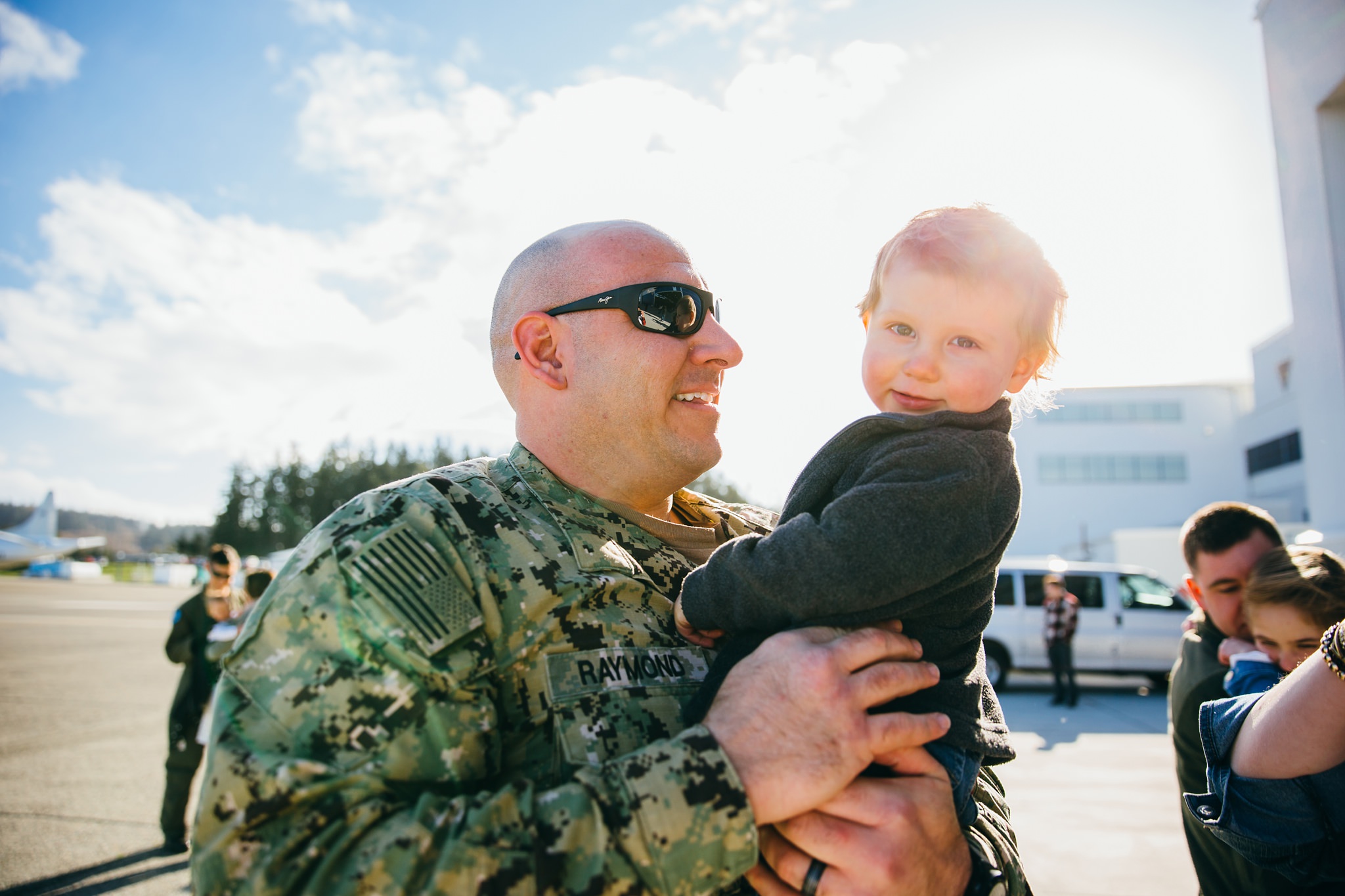 NAS Whidbey Island Homecoming | Oak Harbor, WA Family Photographer