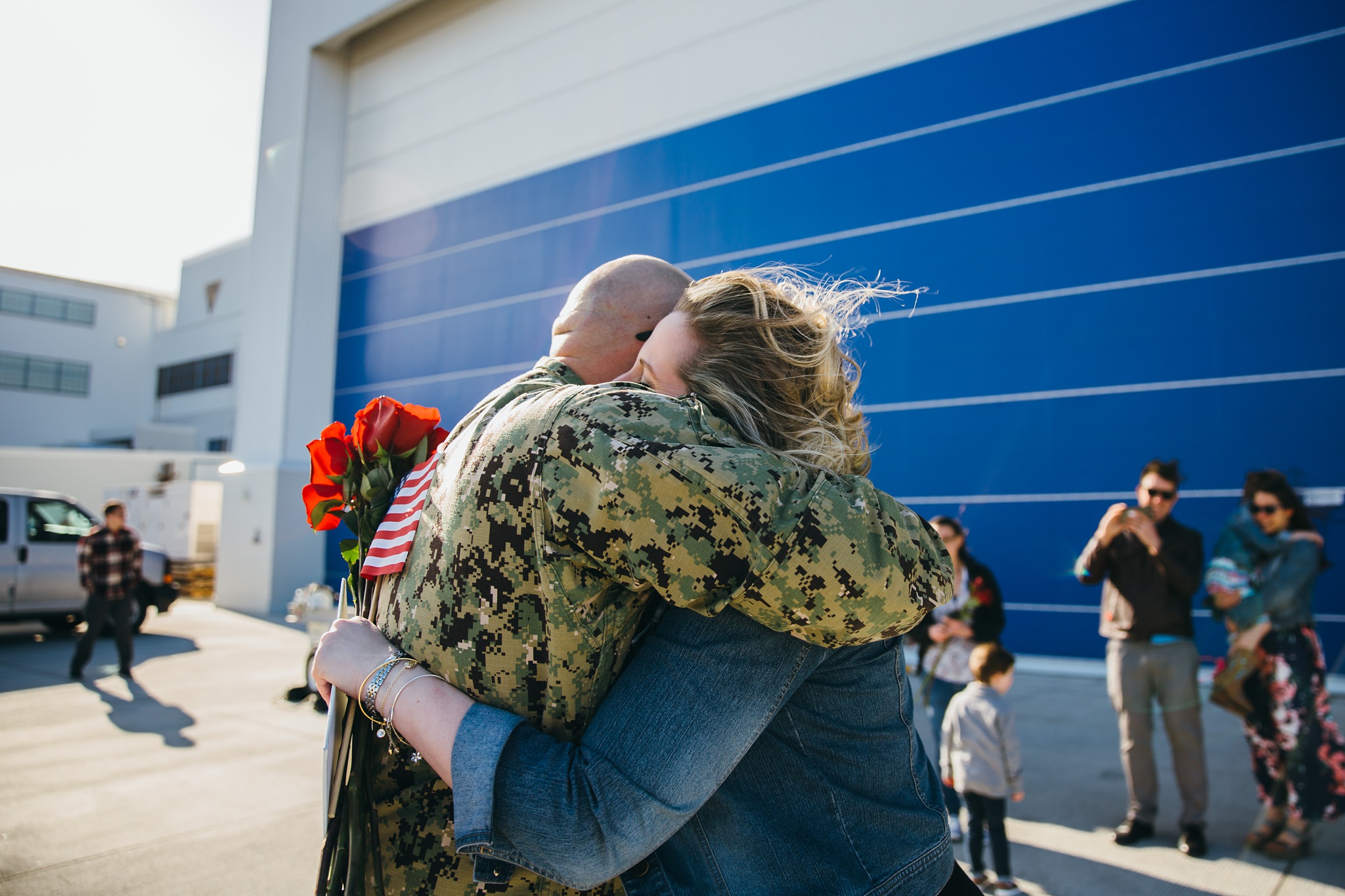 NAS Whidbey Island Homecoming | Oak Harbor, WA Family Photographer