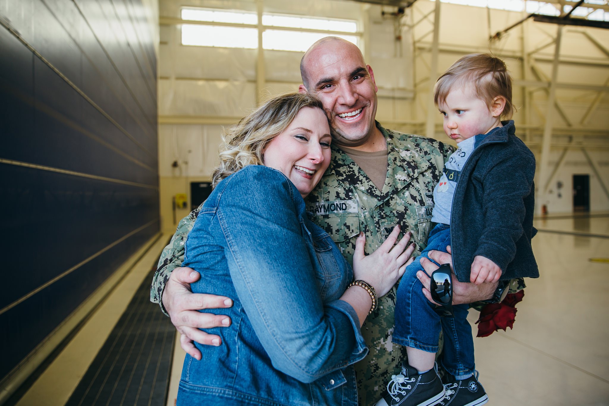 NAS Whidbey Island Homecoming | Oak Harbor, WA Family Photographer
