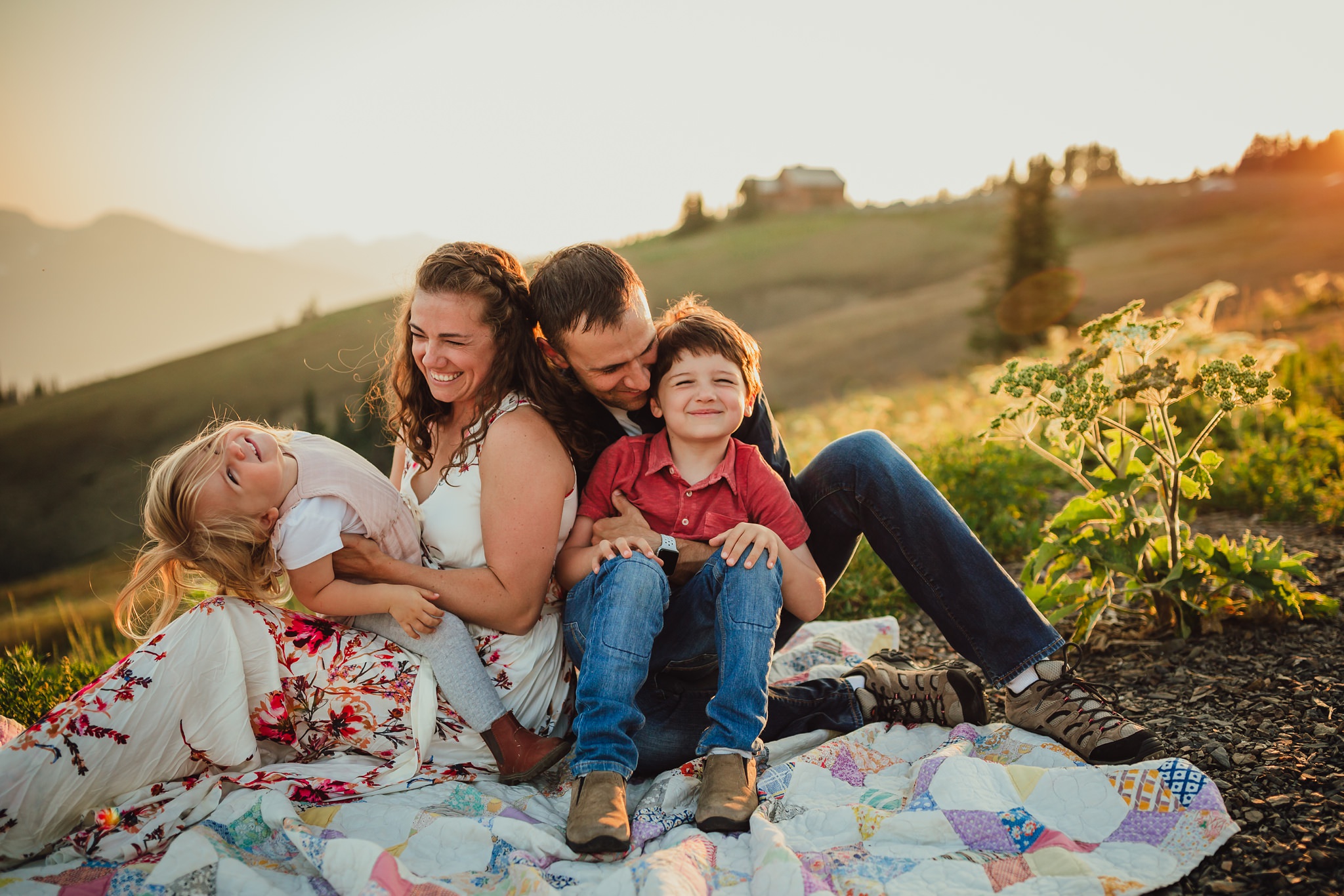 family photographer hurricane ridge