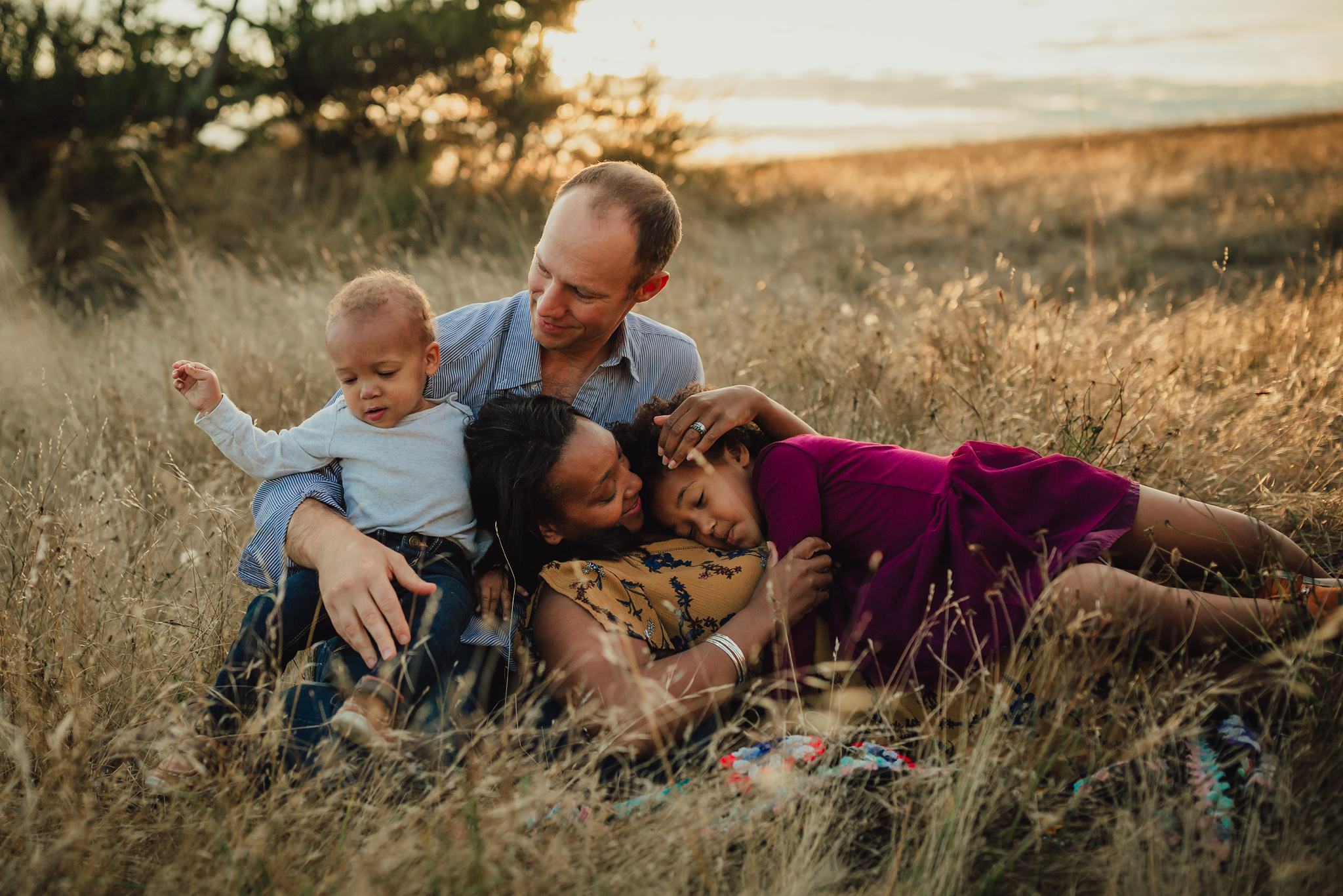 Fort Ebey family photography session on Whidbey Island