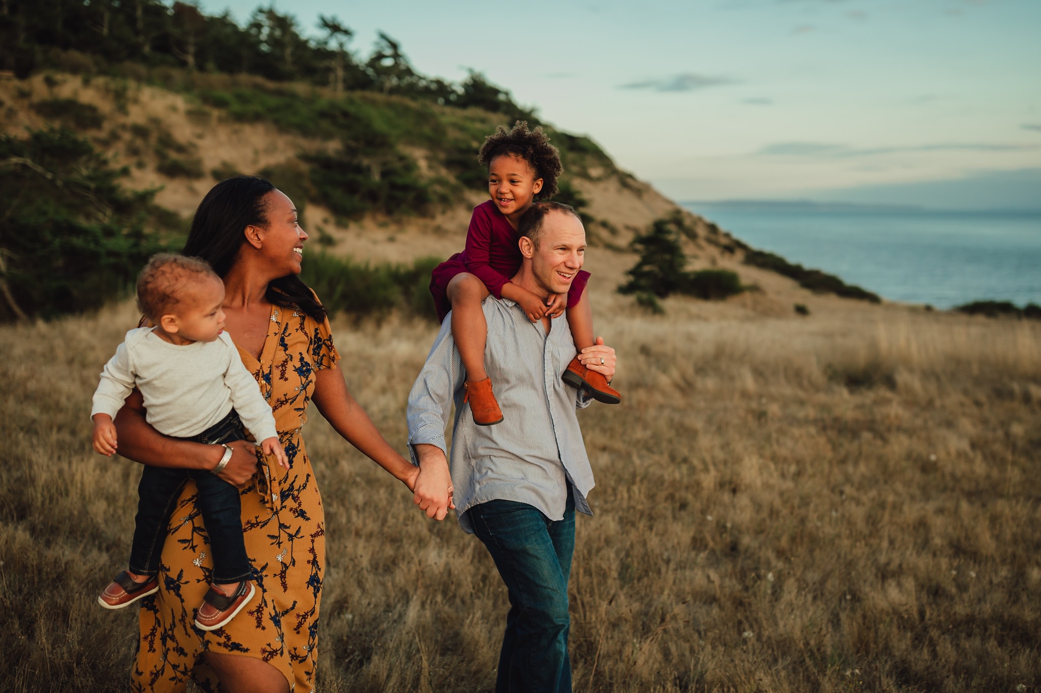 Fort Ebey family photography session on Whidbey Island