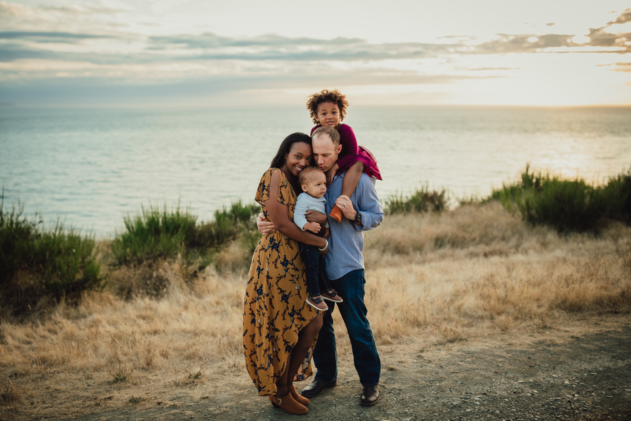 Fort Ebey family photography session on Whidbey Island