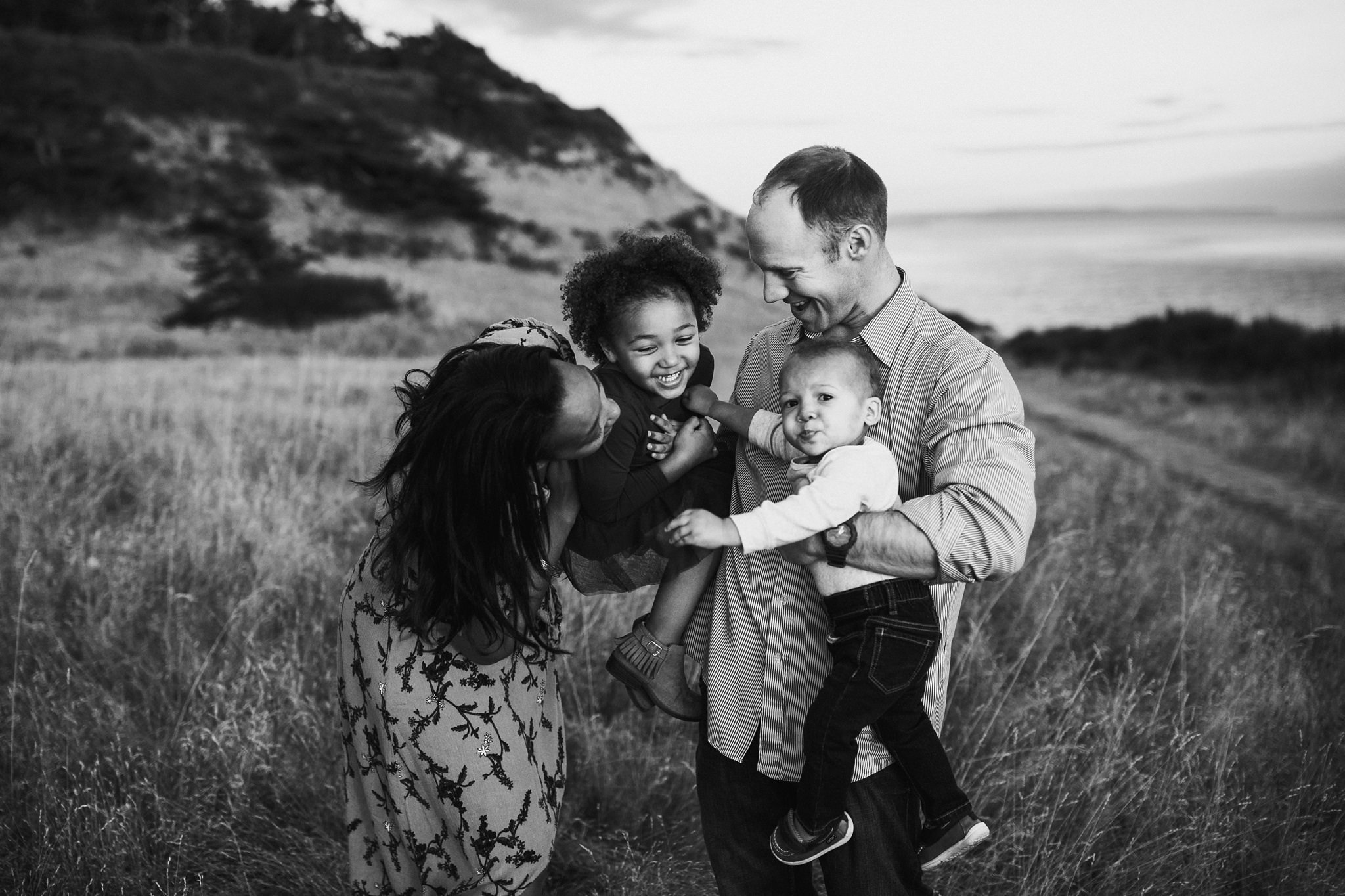 Fort Ebey family photography session on Whidbey Island