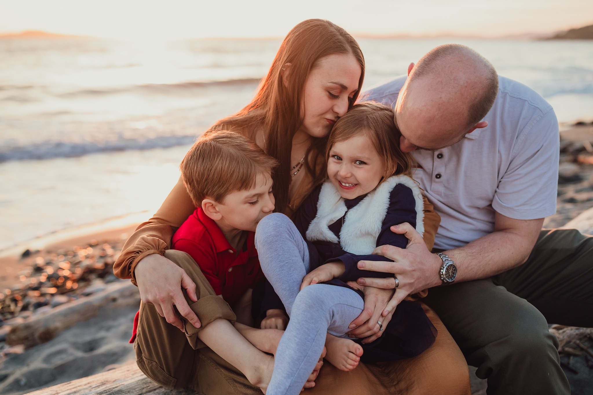 sunset family pictures