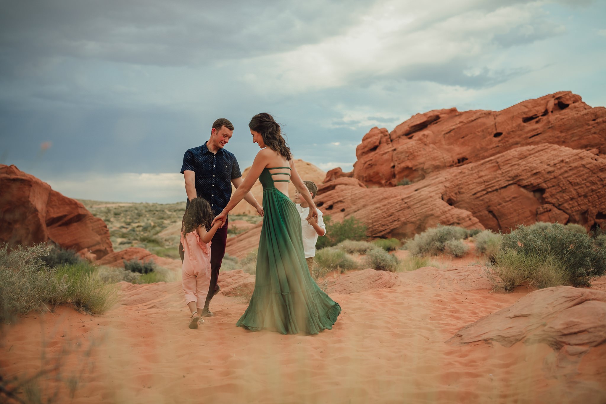 lifestlye portraits at valley of fire