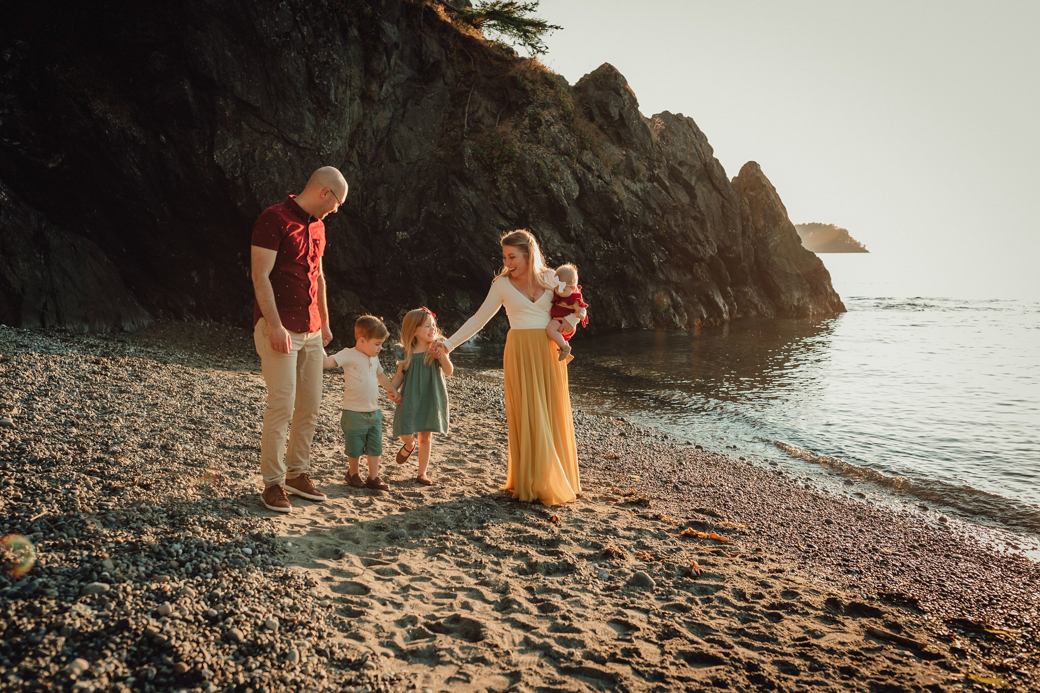 family portraits at deception pass 