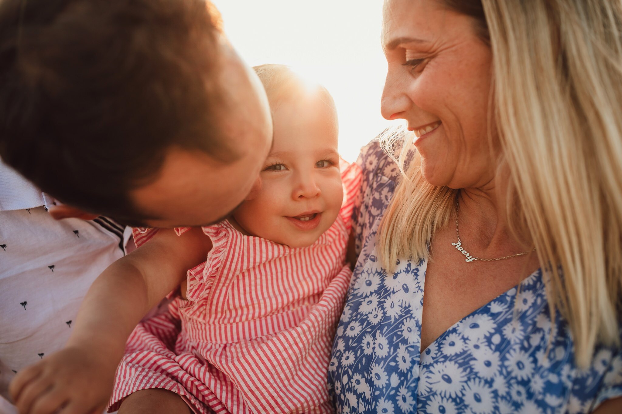 Beautiful extended family photos taken by Kara Chappell Photography at Fort Casey State Park on Whidbey Island.