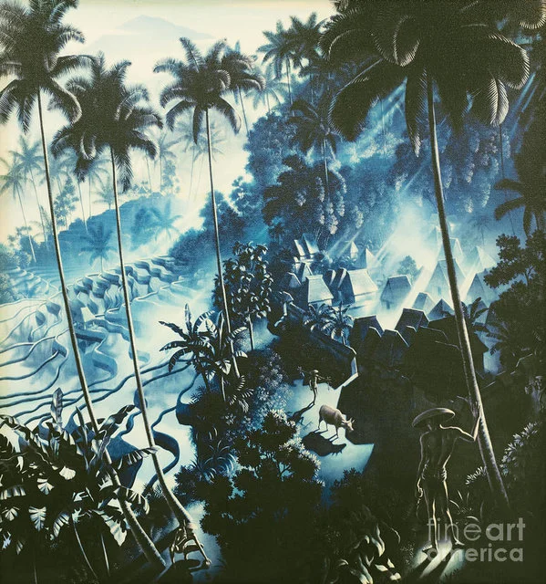 Walter Spies’ Iseh In Morning Light | Fine Art America