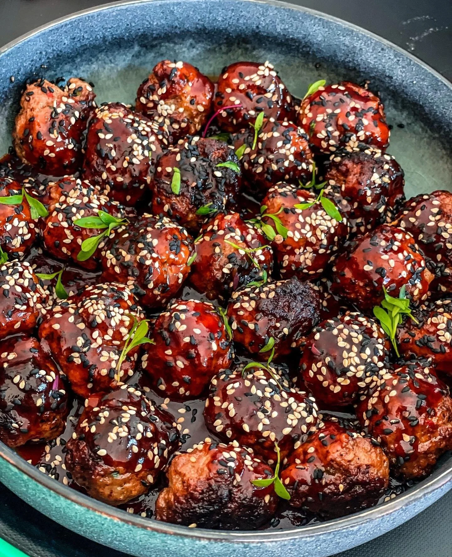 Honey-glazed meatballs anyone? ⁠⁠
⁠⁠
Our special recipe includes ginger and honey, and is always a big hit at parties.⁠⁠
⁠⁠
Curious about the other ingredients? ⁠⁠
You'll have to taste them yourself!⁠⁠
⁠⁠
⁠
⁠⁠
#foodie #ginger #meatballs #honeyglazed 