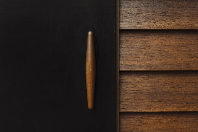 Details of a not so common 1950's Nils Jonsson sideboard.