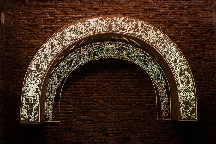18. Audiovisual installation 'The Tale of a Night Wanderer', animation