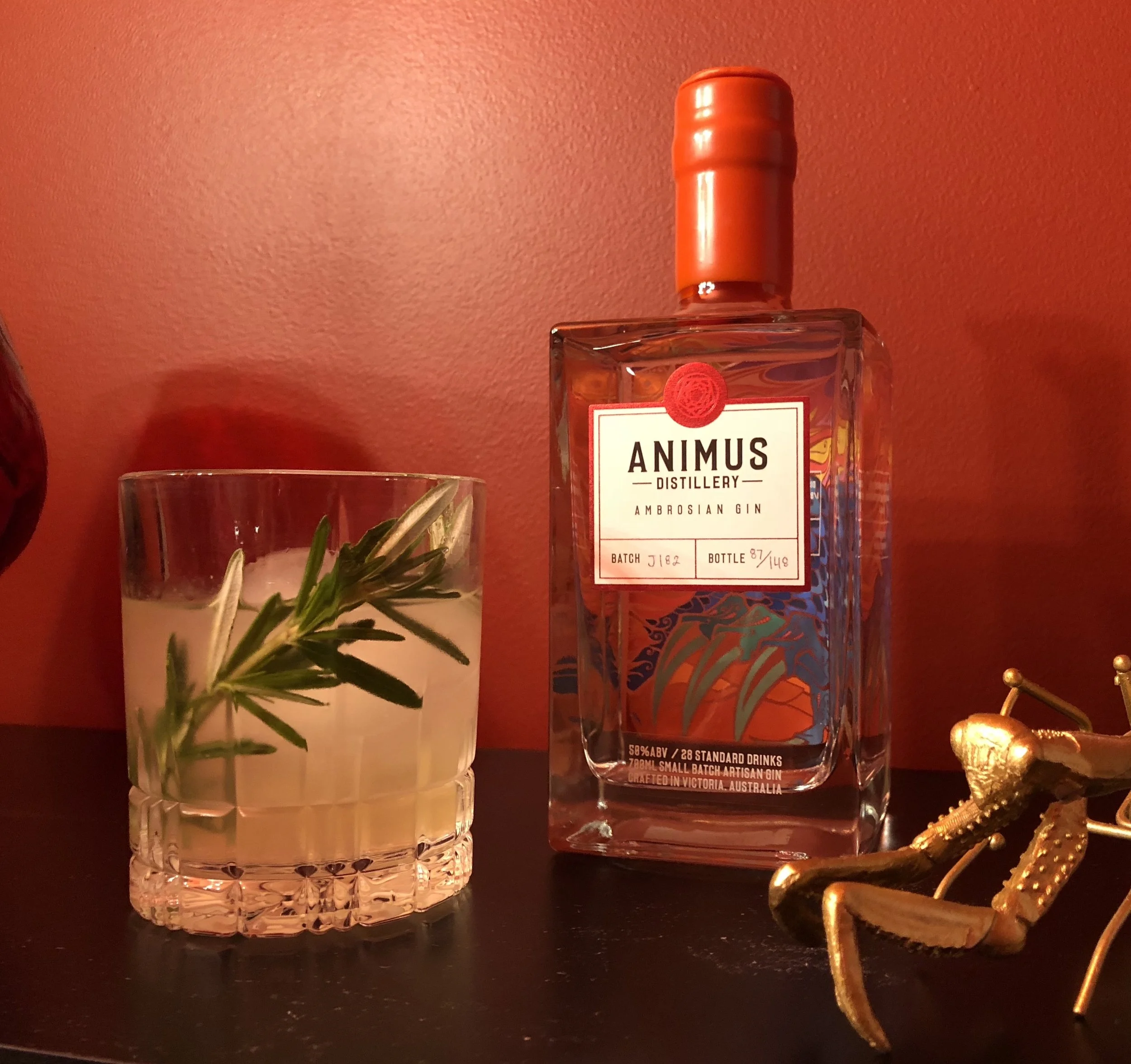 Recipe created by Eva Thieu of Animus Distillery