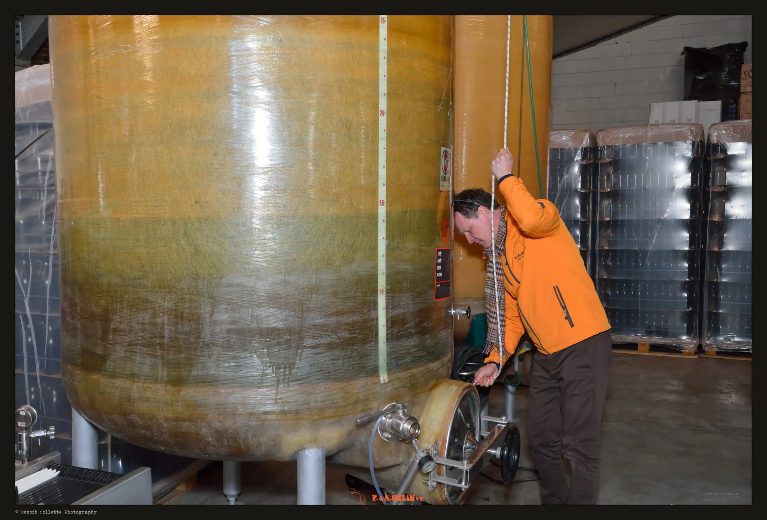 2019-02-25 GELIN - Mise en Bouteilles
J-1 Arriv�e camion - Remplissage des cuves
Wine Celler - Vins & Spiritueux