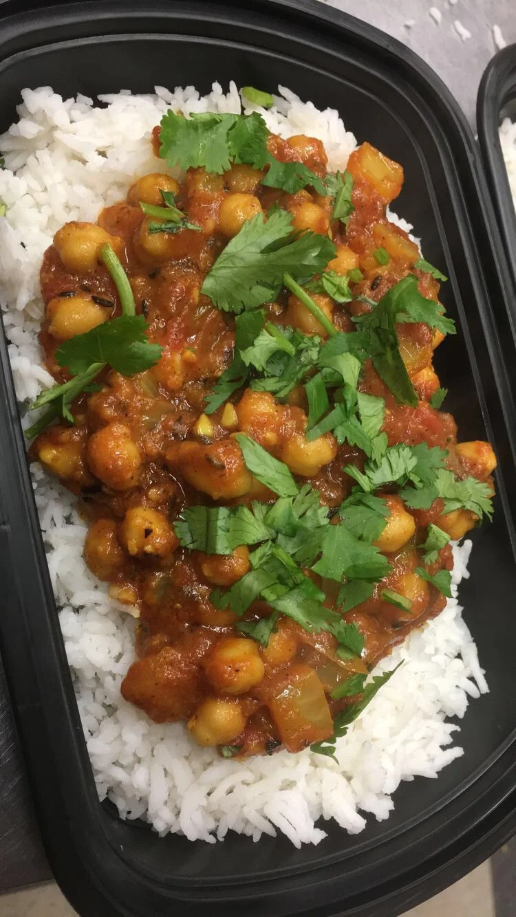 Chana Masala With ChickPeas 