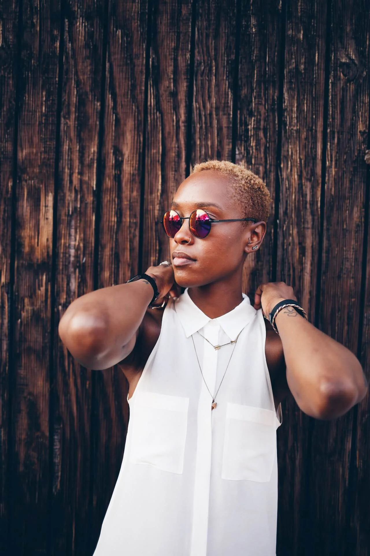 Easy Summer Style: The Sleeveless Button Down