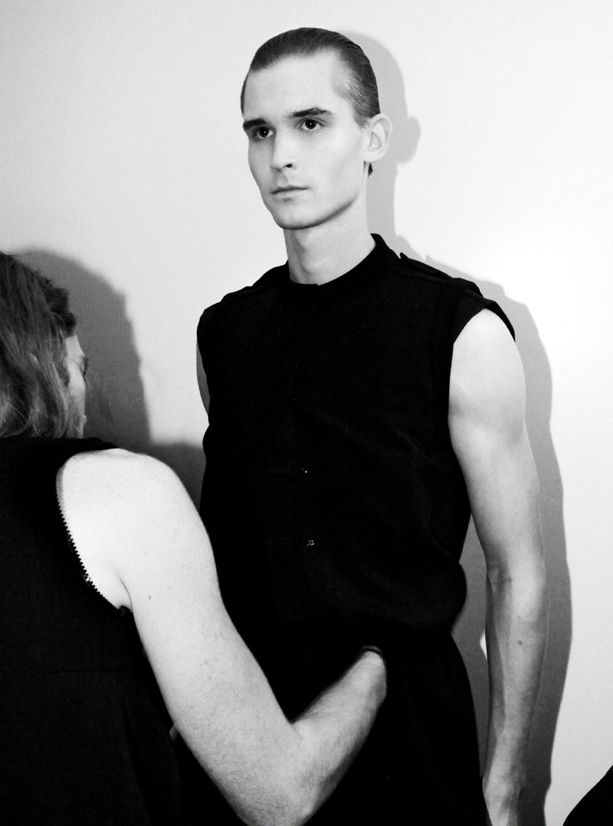 Backstage at Rad Hourani