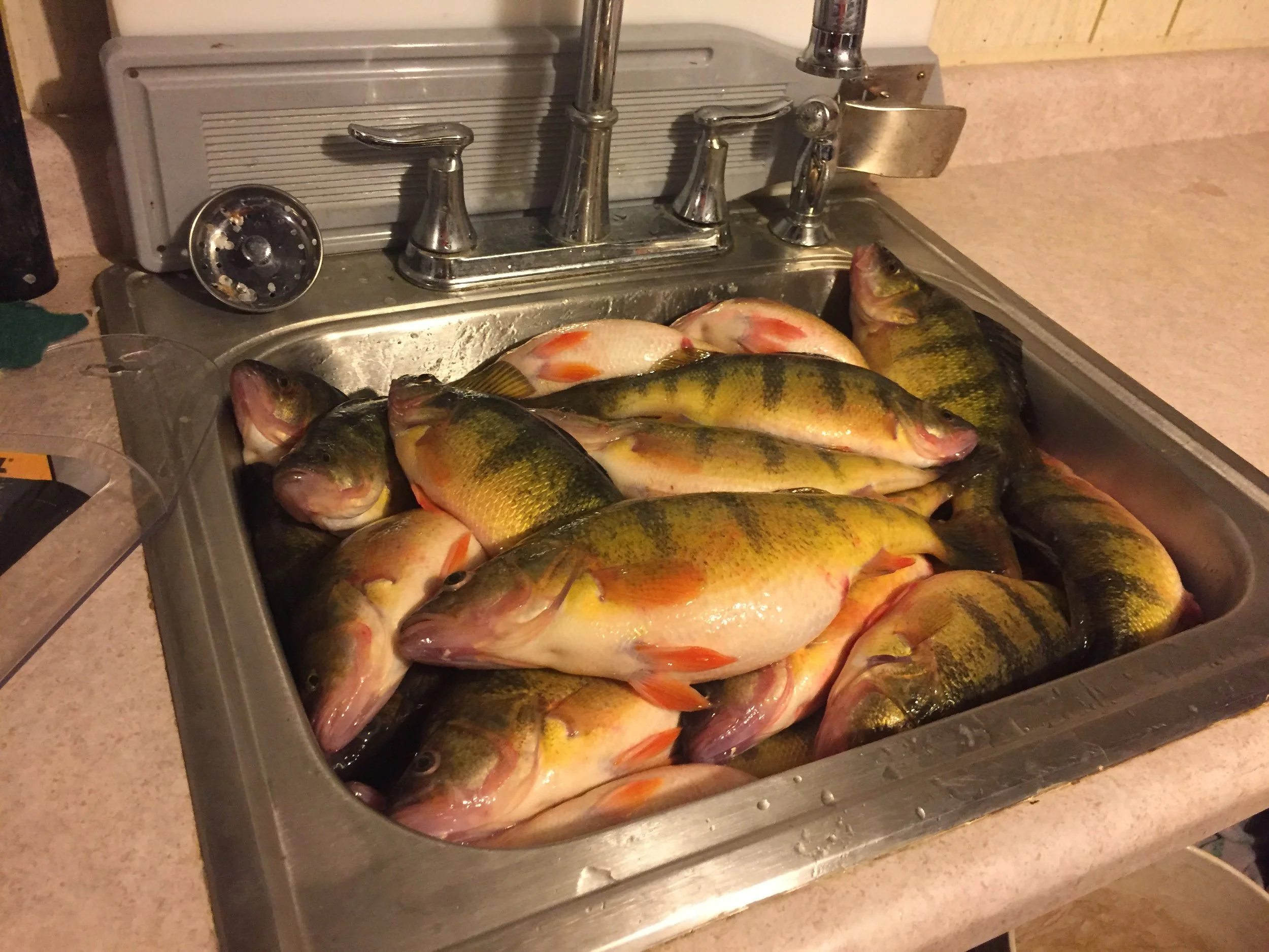 Ice still on the lakes!