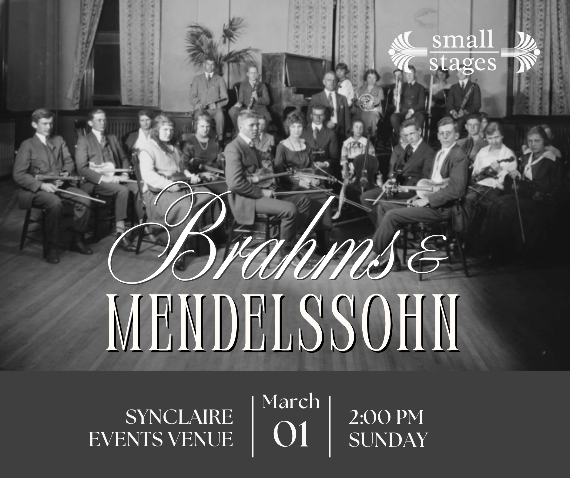 Brahms &amp; Mendelssohn at the Synclaire