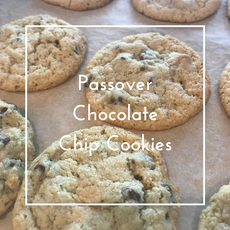 Almond Chocolate Chip Cookies for Passover and Beyond