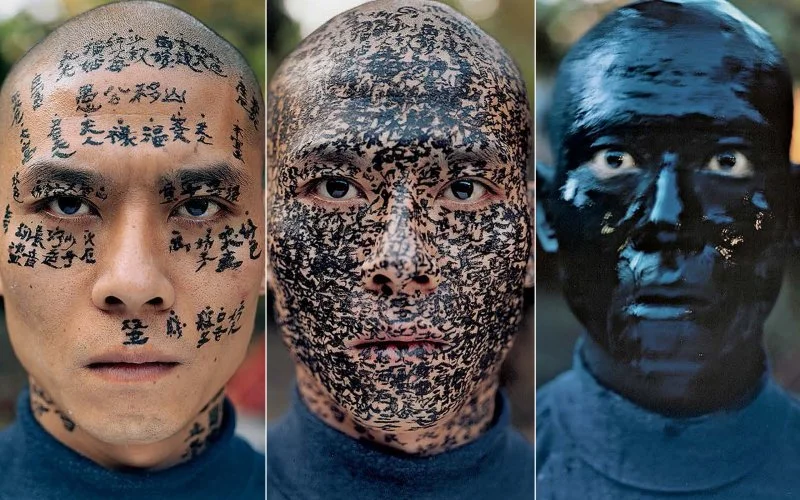 "Family Tree” Zhang Huan, 2001