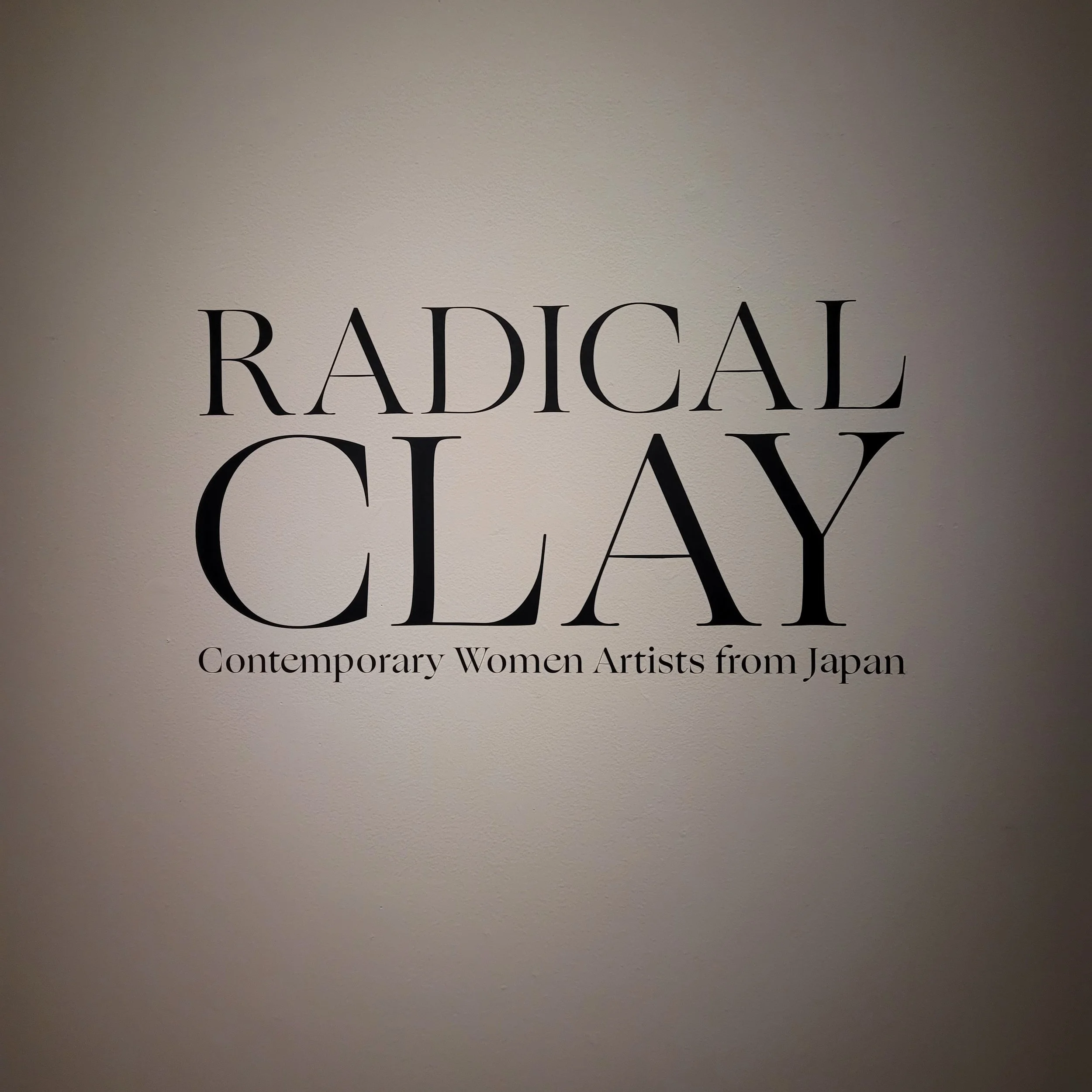 Radical Clay Contemporary Women Artists from Japan Exhibition