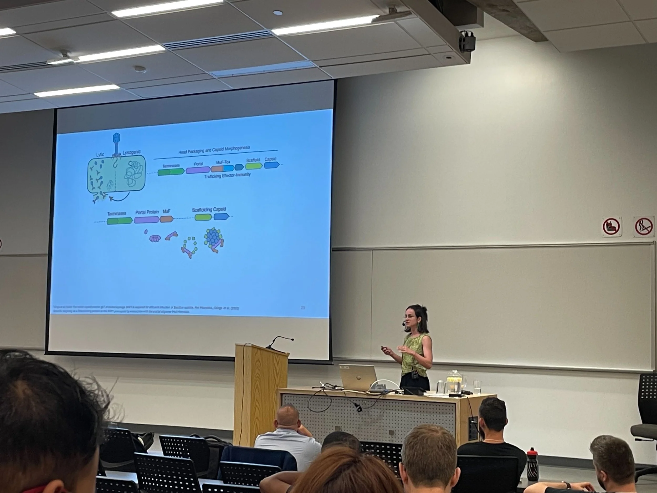 Andrea presenting at CSM 2025 in Montreal
