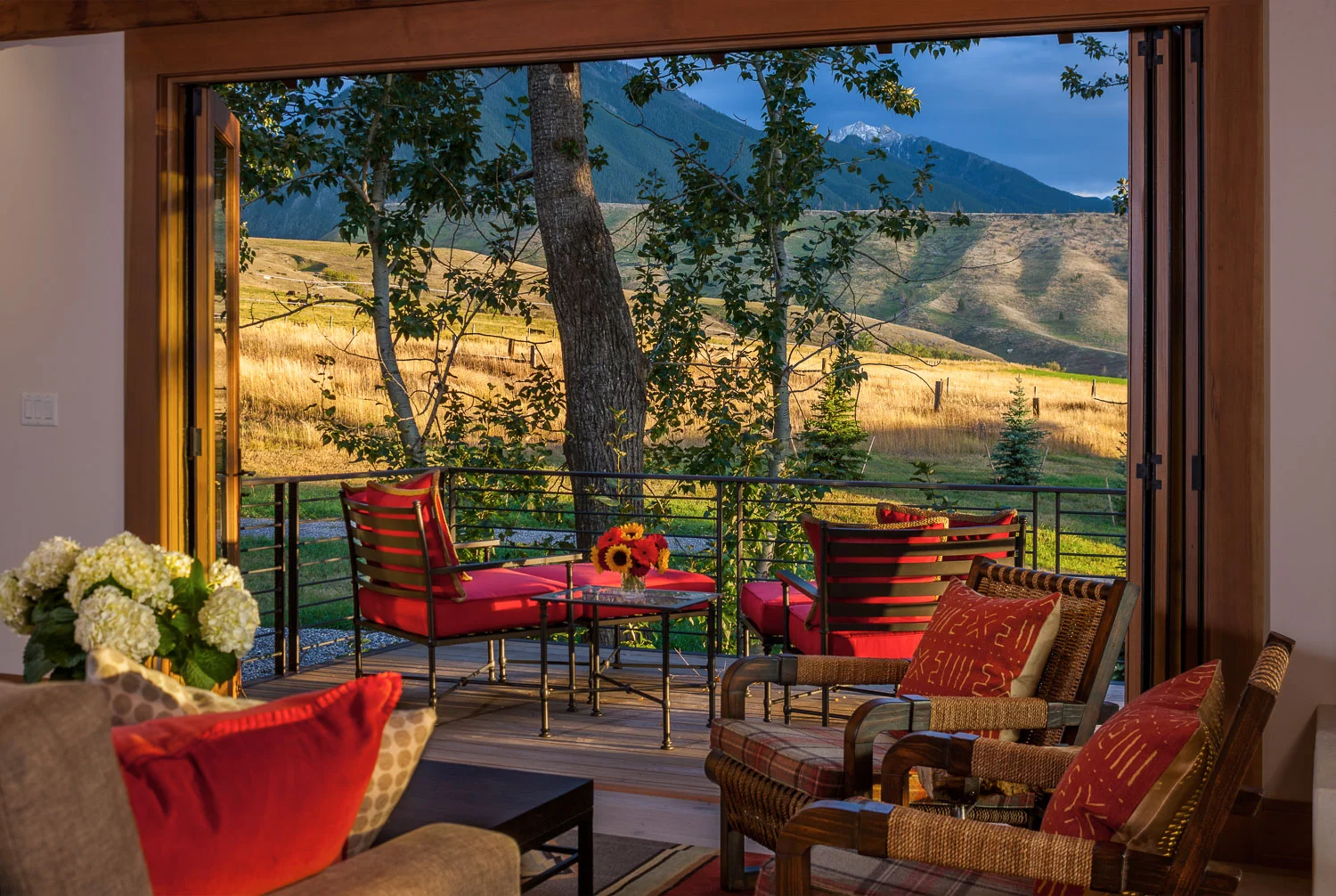 Bifold Deck Doors | Lazy Heart Ranch
