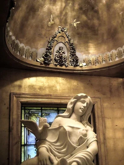 gold gilding interior finishes decor decorative painting gilded dome interior design interior decor hospitality residential retail.