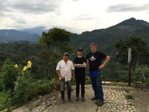 David, Eric and Hector, Finca La Meseta