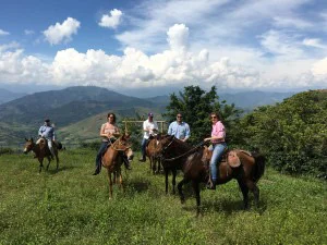 Touring Orizaba by horseback