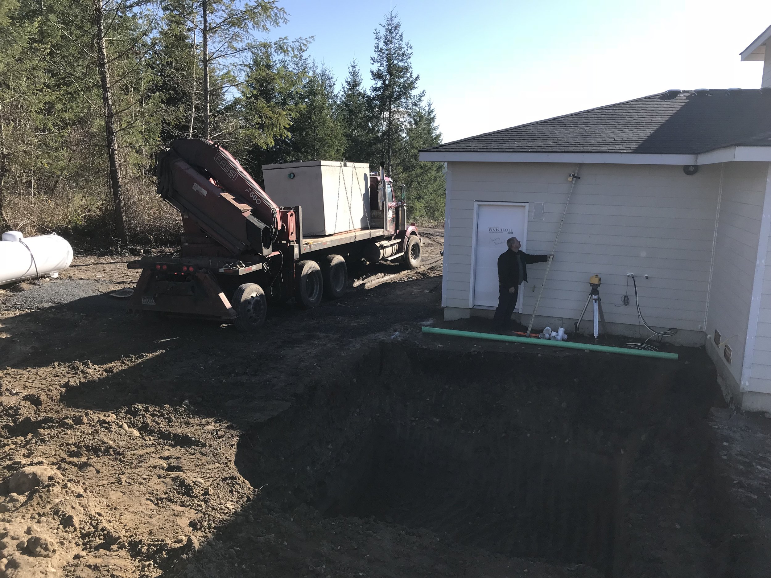 Nisqually Forest Reserve Septic Install